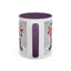 Christmas Mug - Merry Christmas Red Text Puppy Red Top