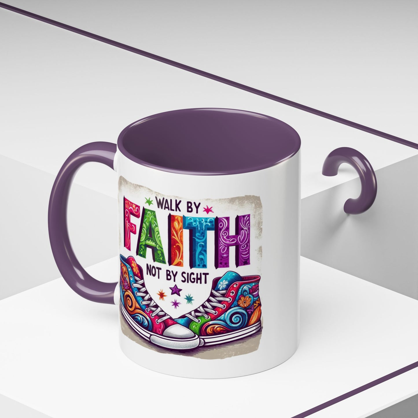 Religious Mug - Walk By Faith