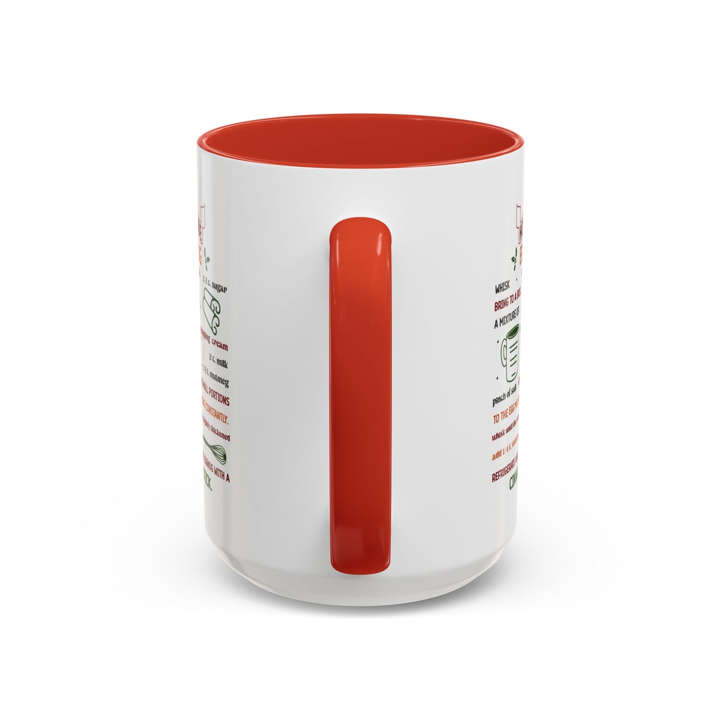 Christmas Mug - Homemade Eggnog Recipe