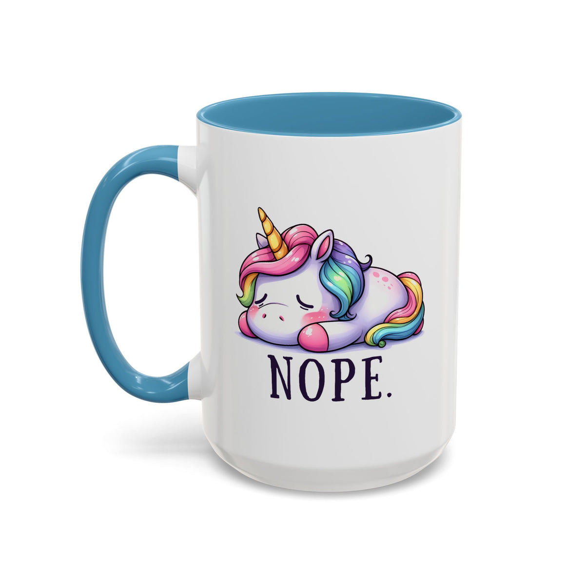 Humor Mug - Nope Unicorn