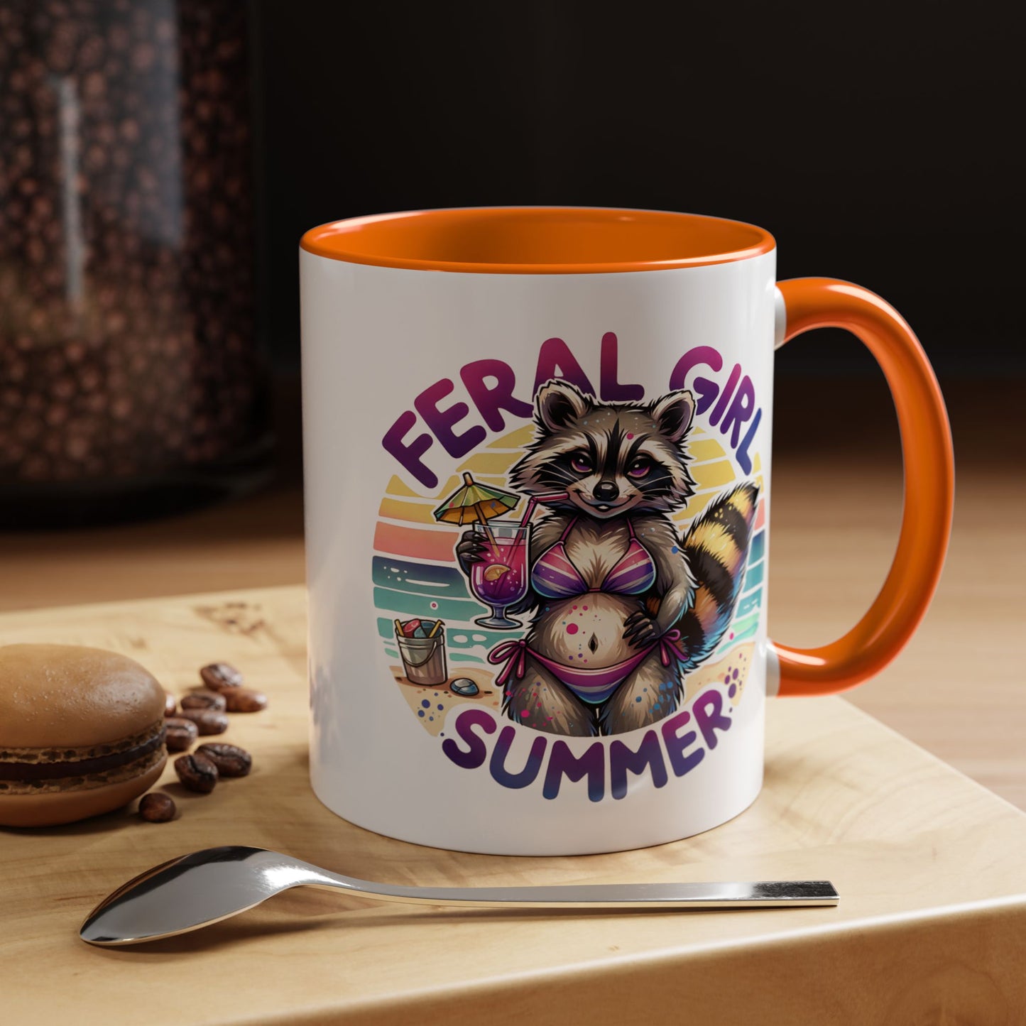 Humor Mug - Feral Girl Summer