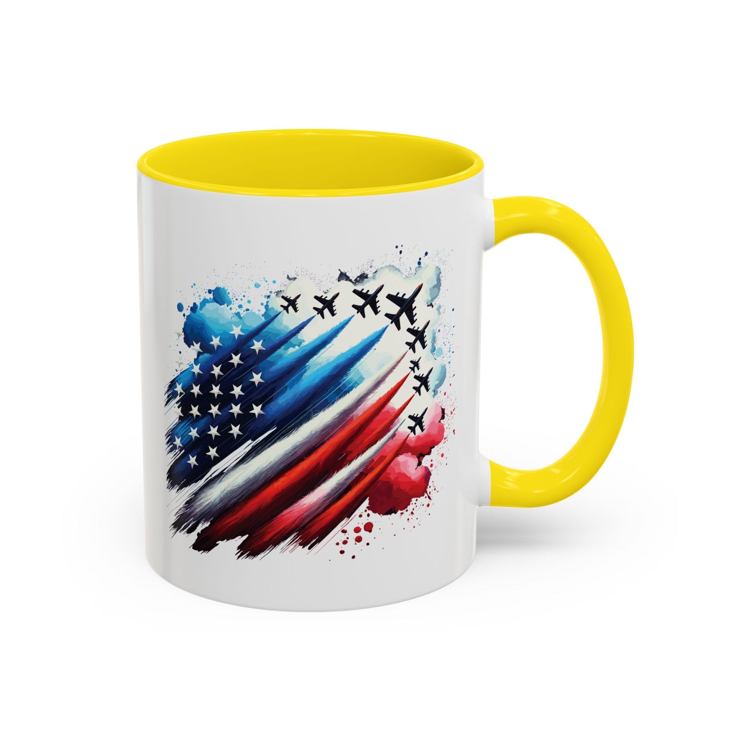 4th of July Mug - Fighter Jets USA Patriotic