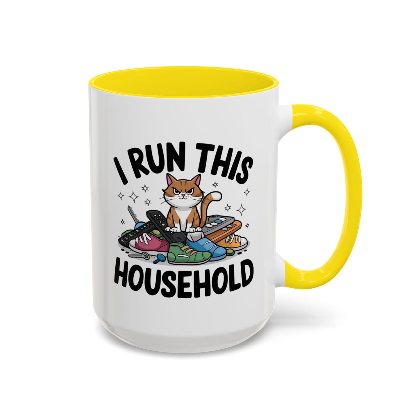 Animal Mug - I Run This Household