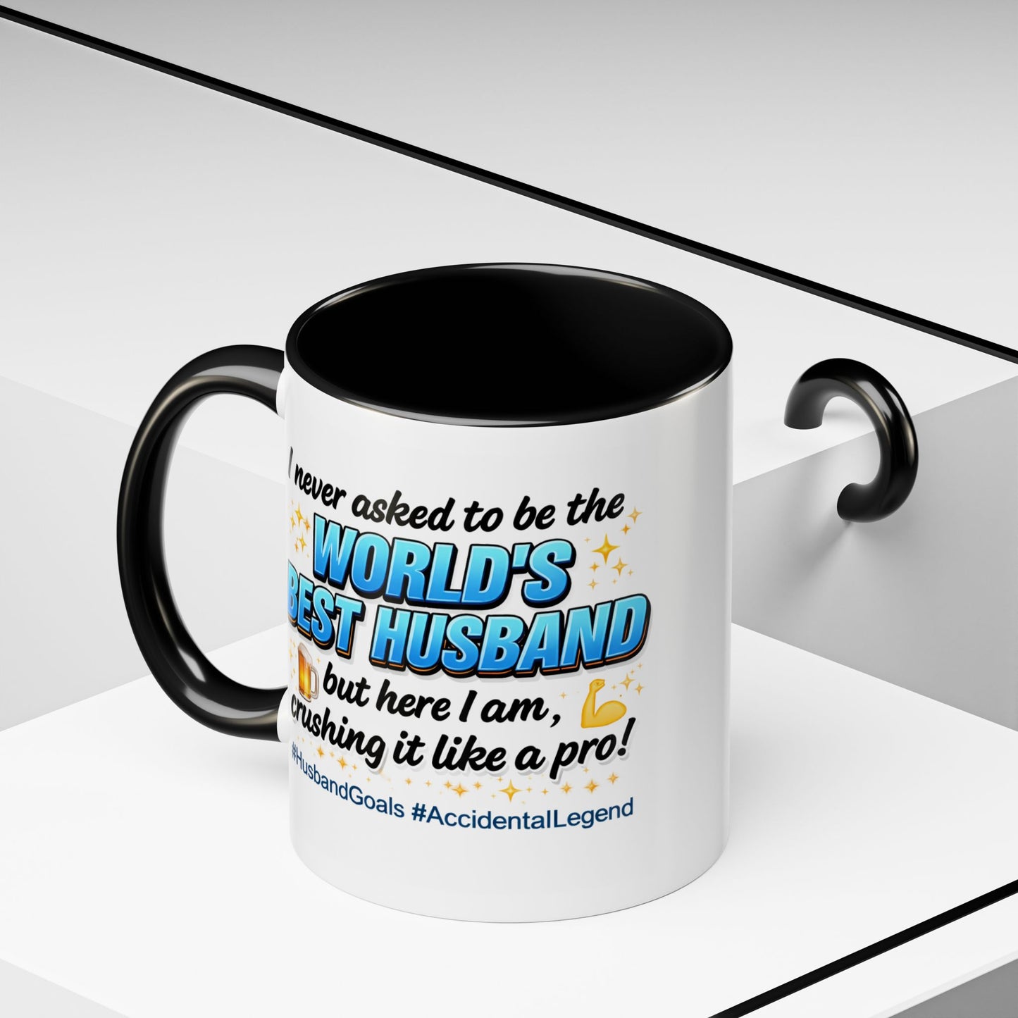 Anniversary Mug - I Never Asked To Be The World's Best Husband