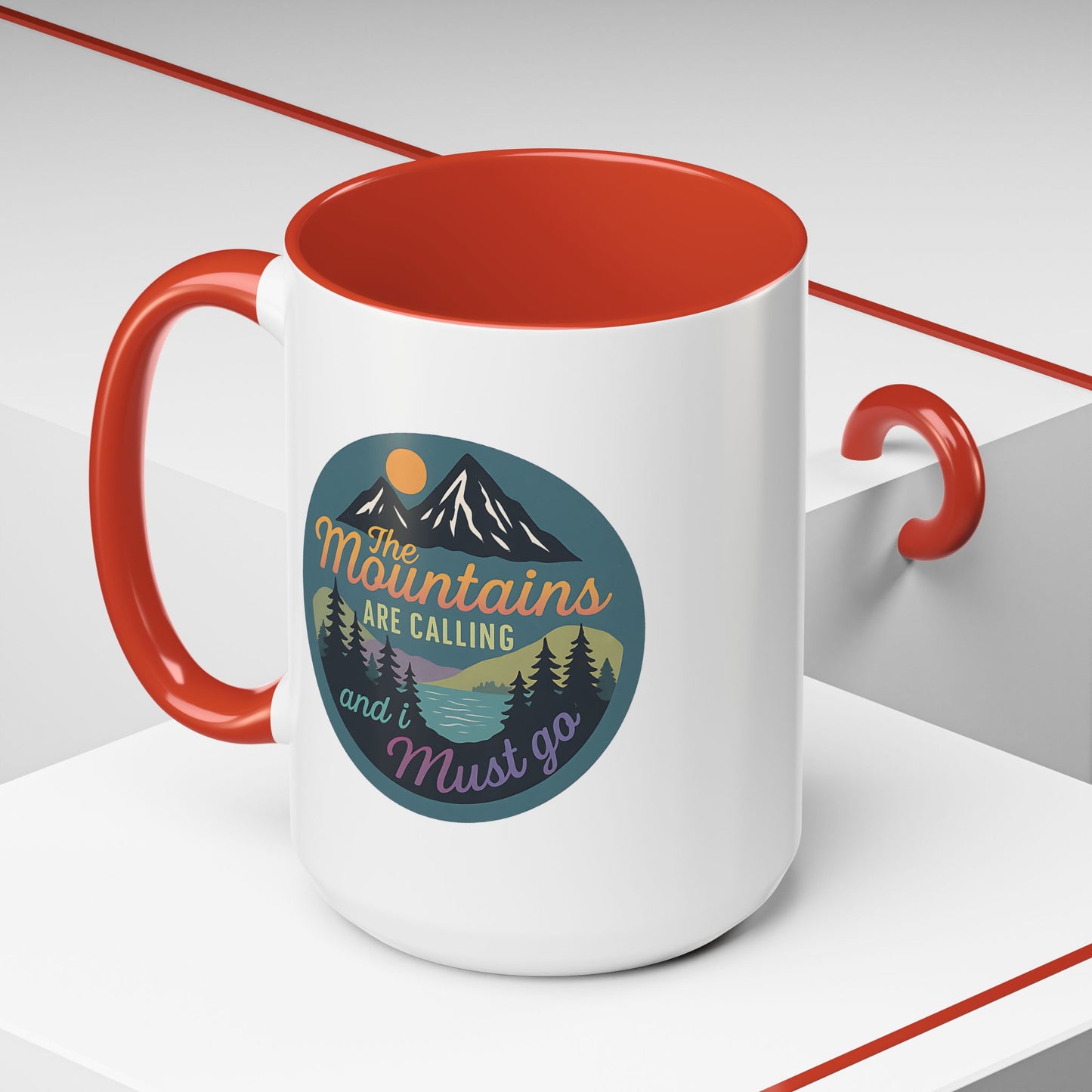 Adventure Mug - The Mountains Are Calling