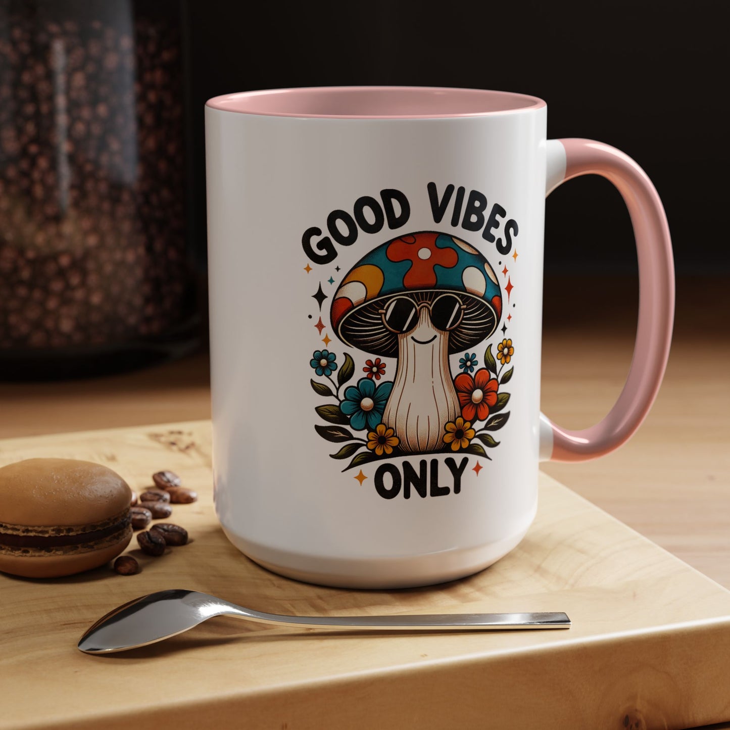 Wellness Mug - Good Vibes Only Mushroom