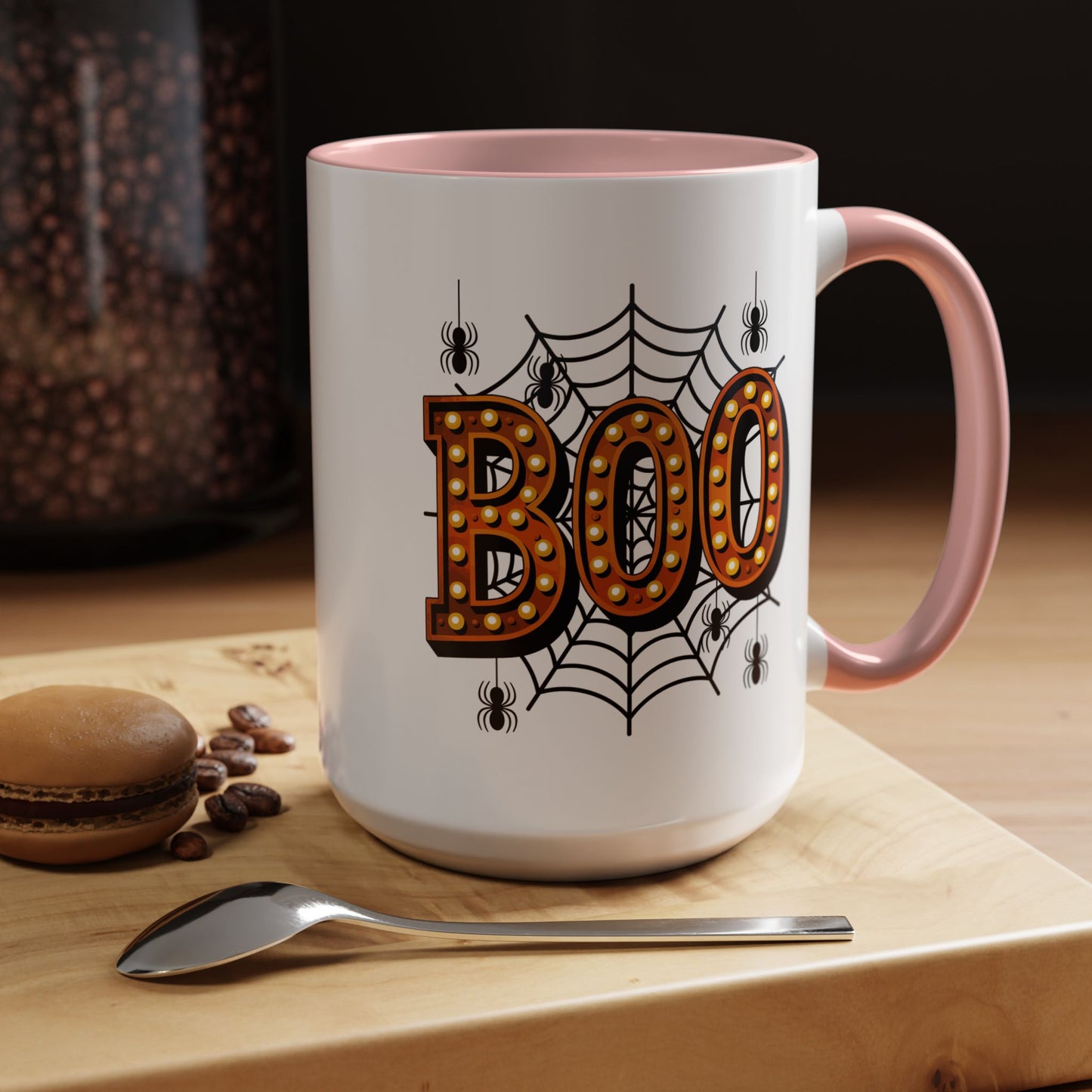Halloween Mug - Boo Spider Web