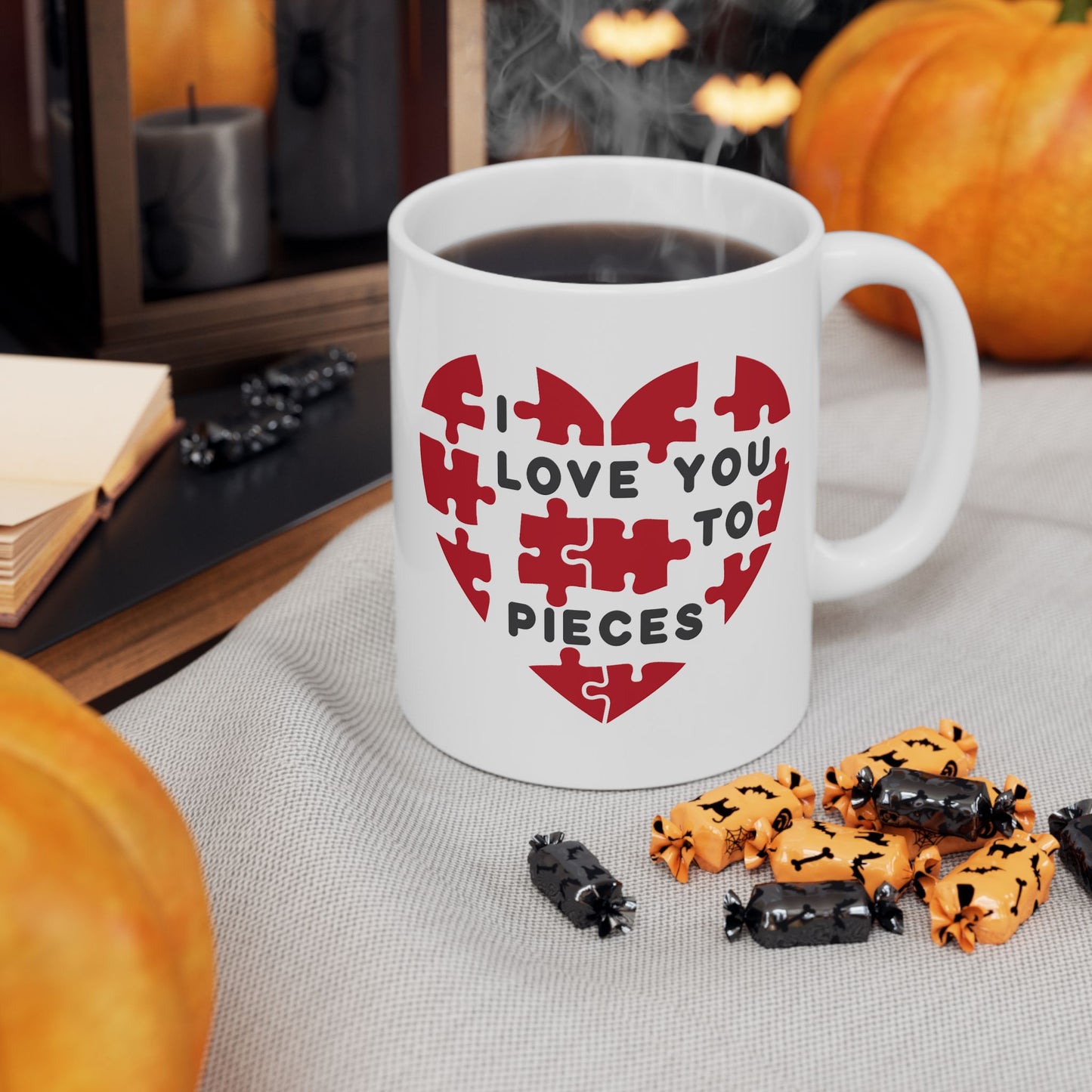 Valentine's Day Mug - I Love You To Pieces