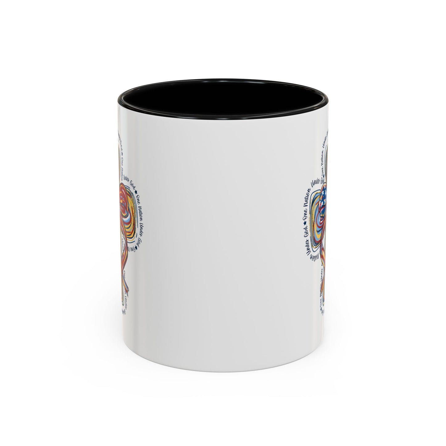 4th of July Mug - Christian Cross Bow