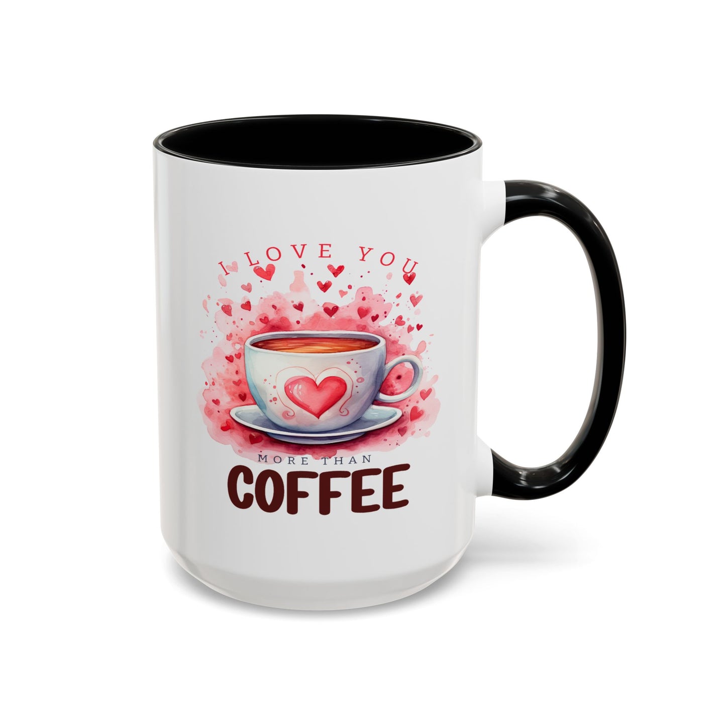 Anniversary Mug - I Love You More Than Coffee