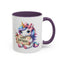 Birthday Mug - Girl Unicorn Happy Birthday Sign