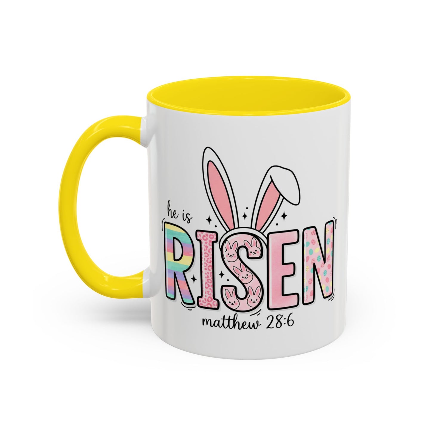 Easter Mug - He Is Risen Bunny