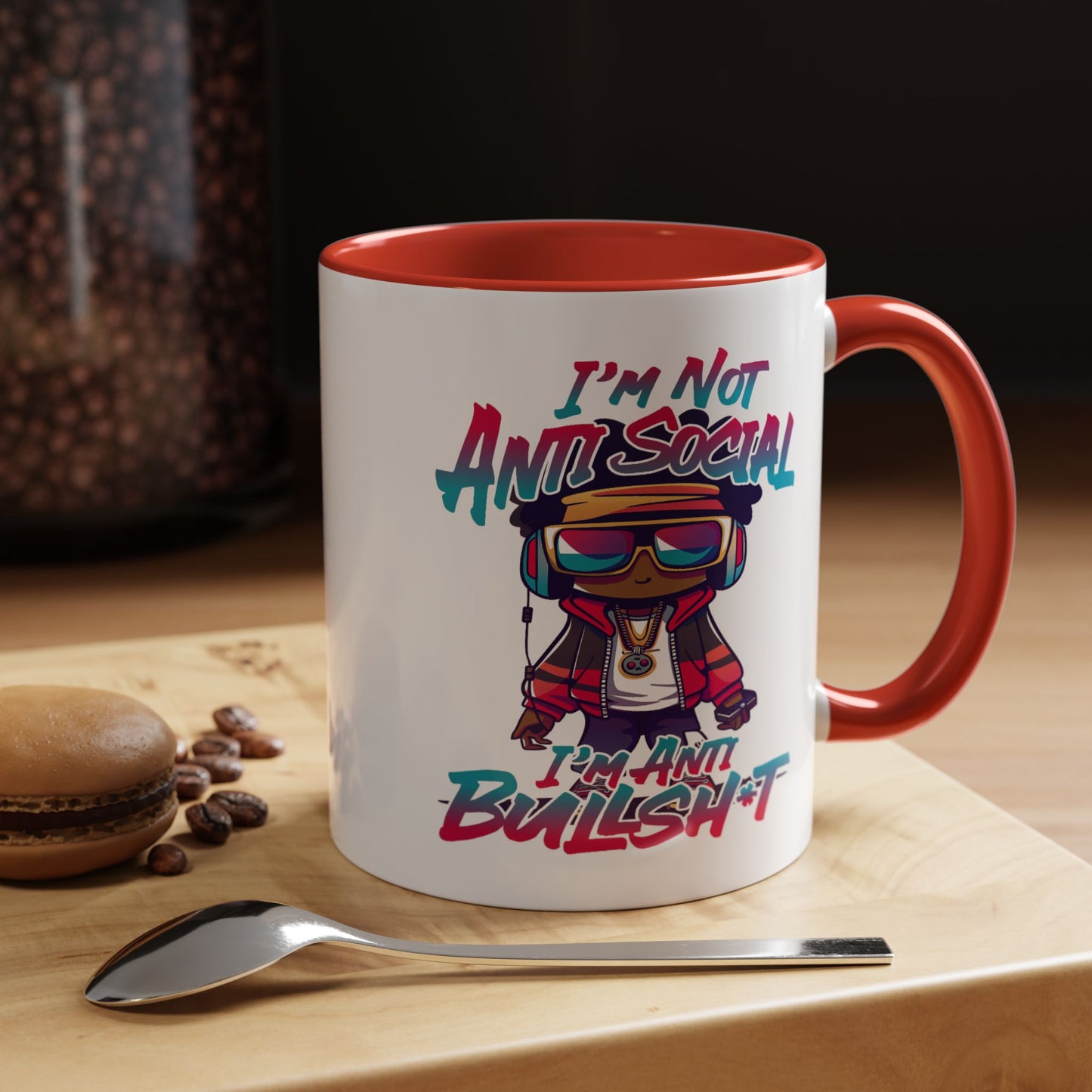 Humor Mug - I'm Not Anti-social