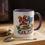 Christmas Mug - Merry Christmas Black Text Mouse Dog Cat Bird