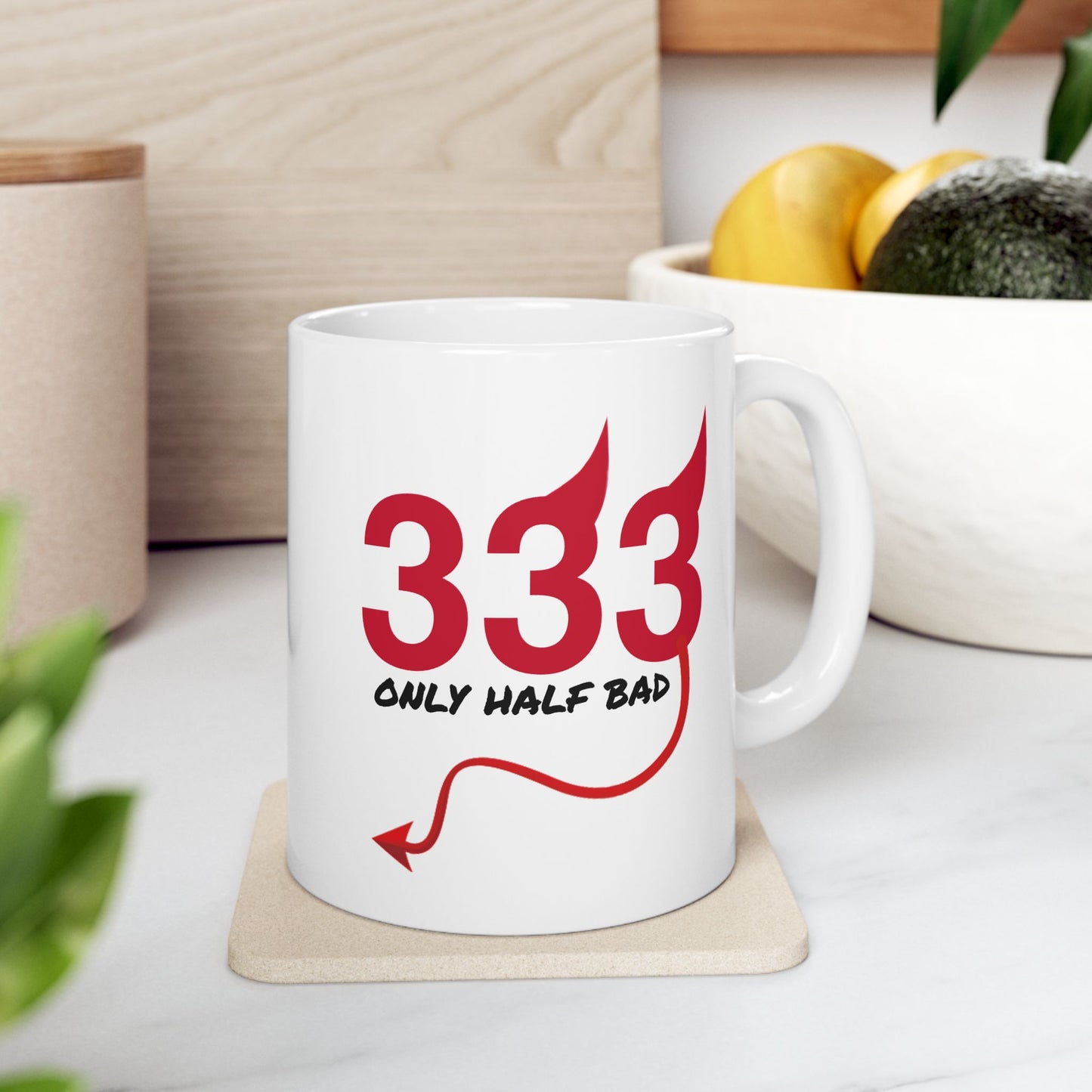 Adult Mug - Only Half Bad
