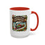 Christmas Mug - North Pole Express Steam Locomotive Ornaments