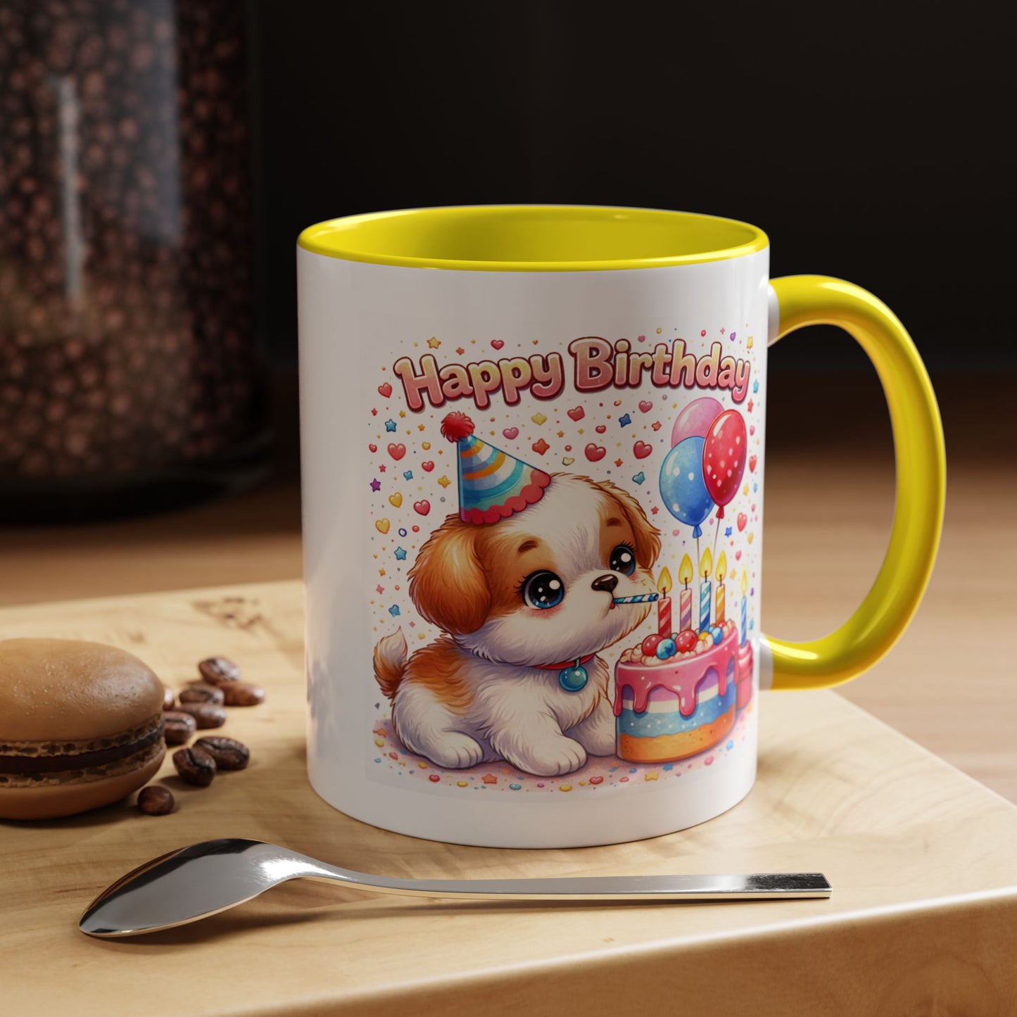 Birthday Mug - Puppy Cake