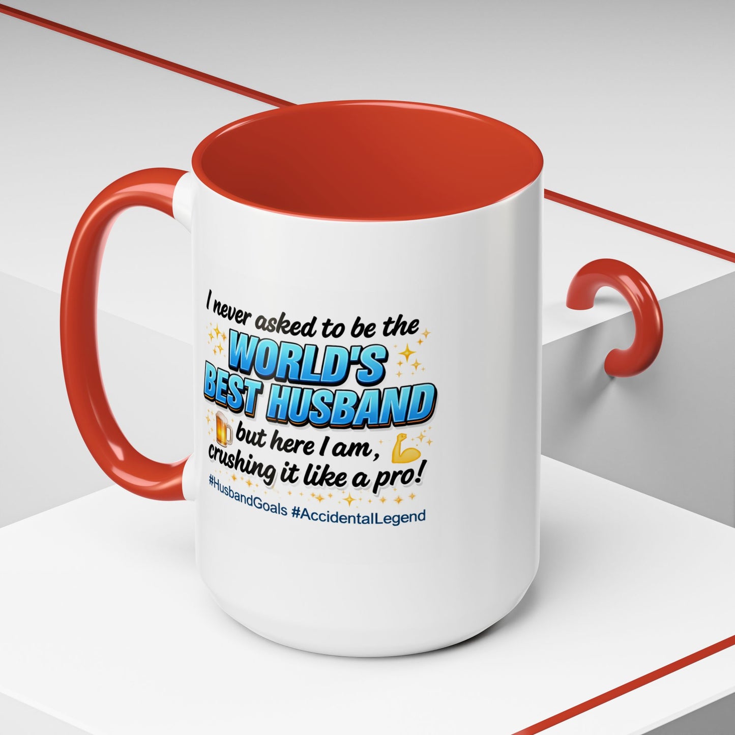 Anniversary Mug - I Never Asked To Be The World's Best Husband