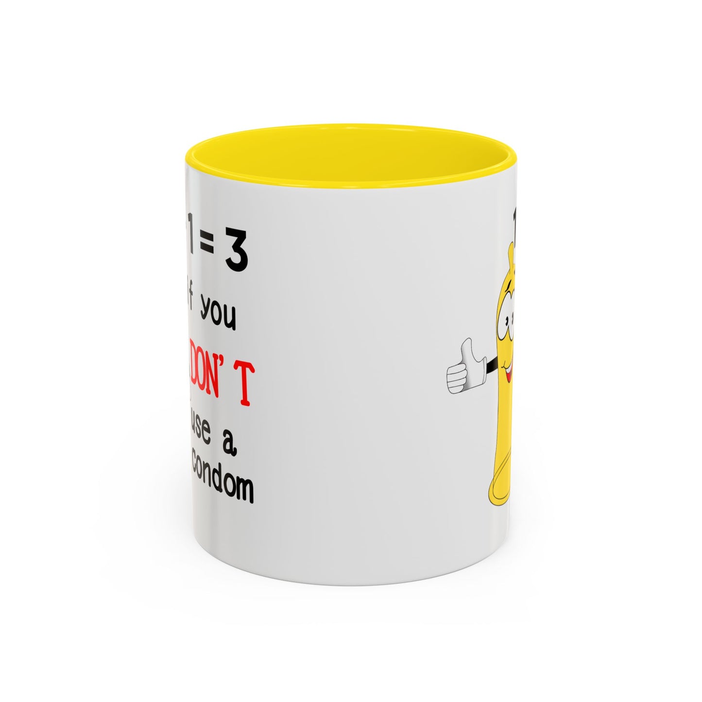 Adult Mug - One Plus One Equals Three