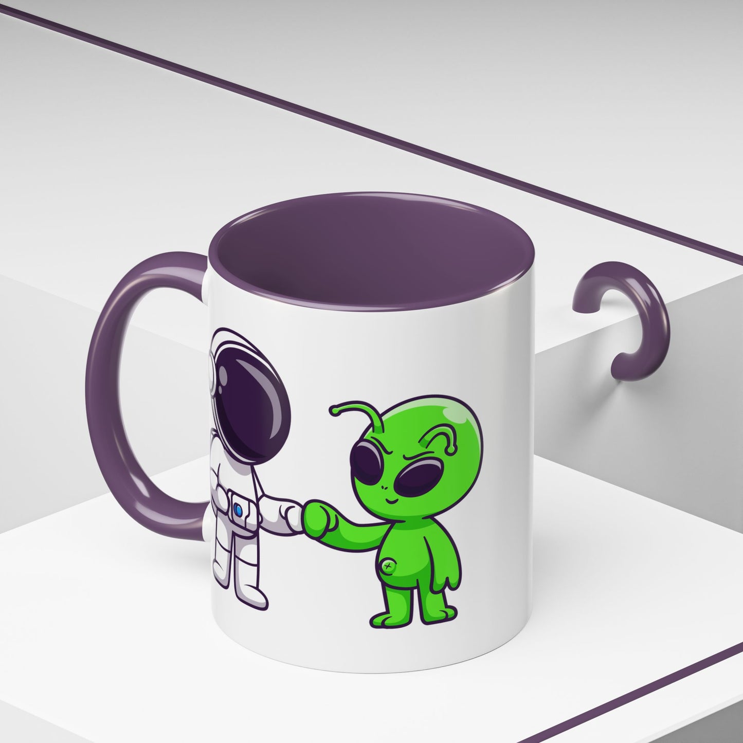 Alien Mug - Astronaut Alien Fist Pump