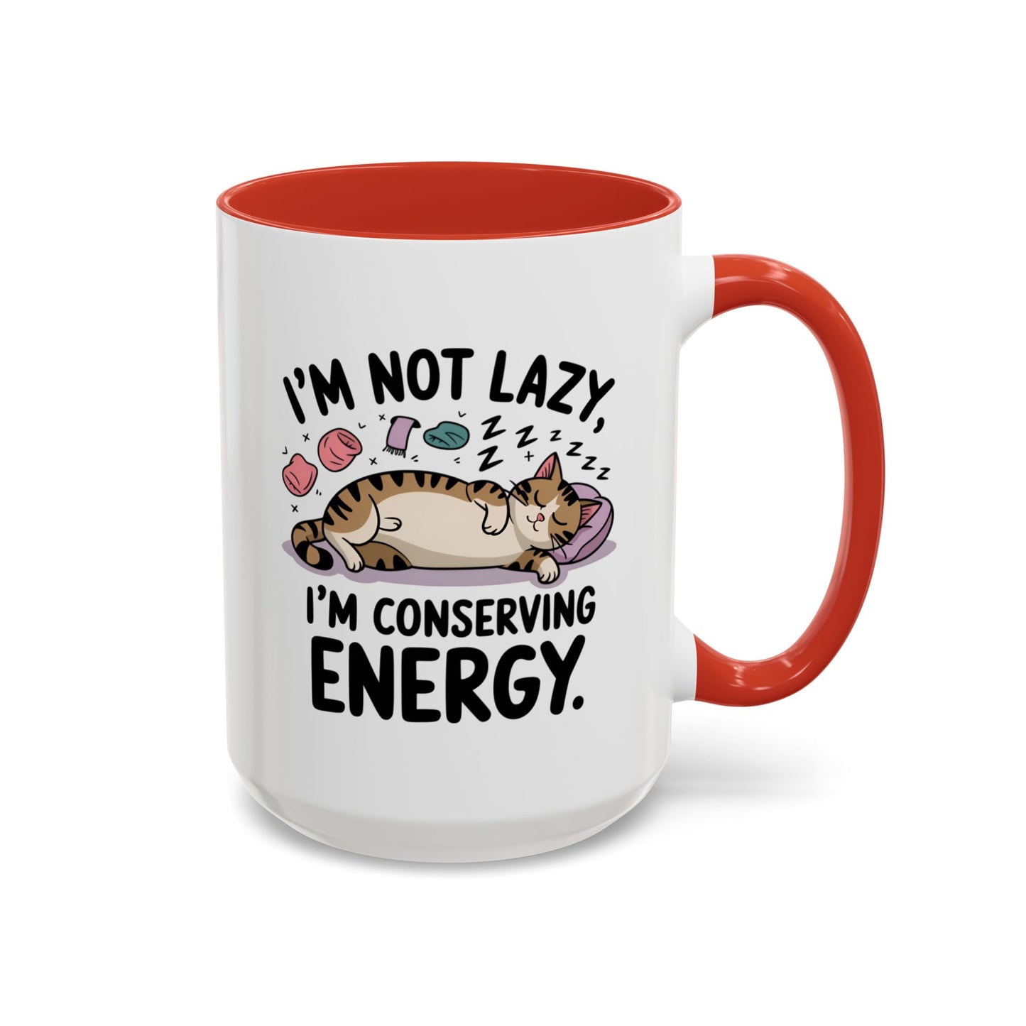 Animal Mug - I'm Not Lazy I'm Conserving Energy