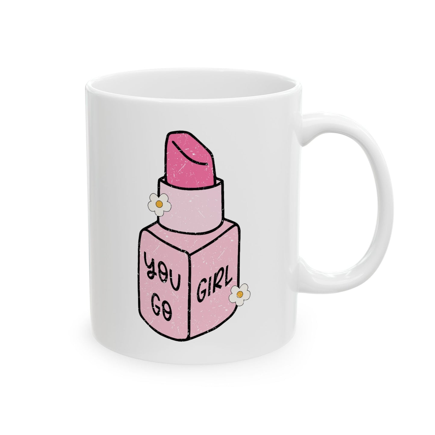 Motivation Mug - You Go Girl Lipstick