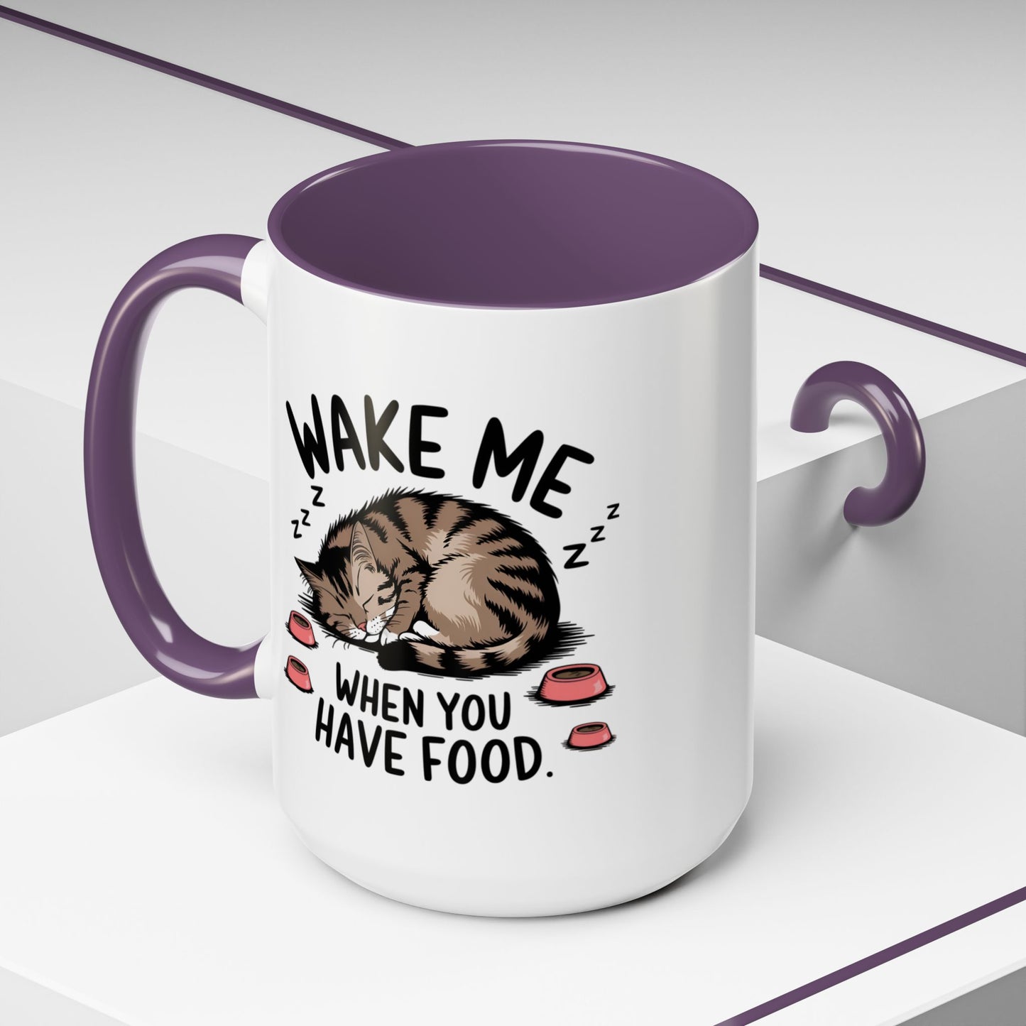 Animal Mug - Wake Me When You Have Food