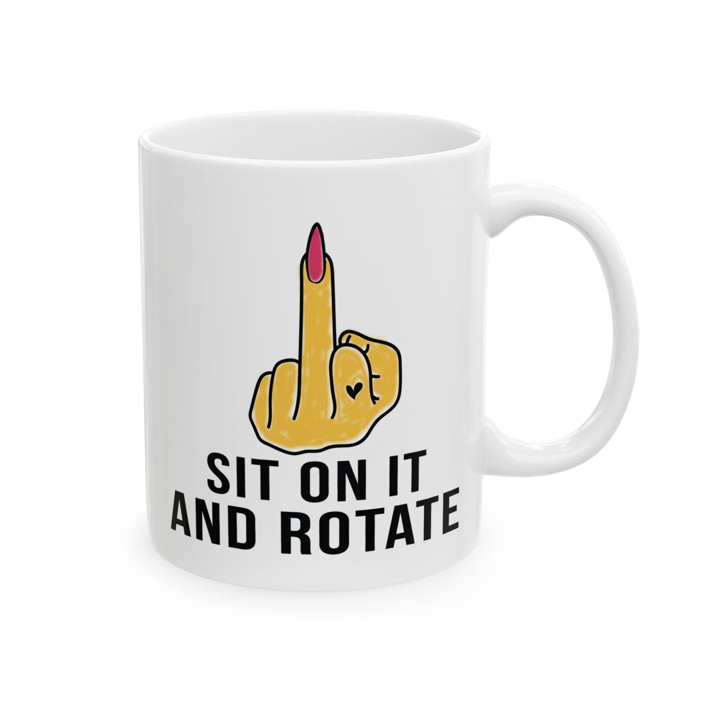 Adult Mug - Sit On It And Rotate