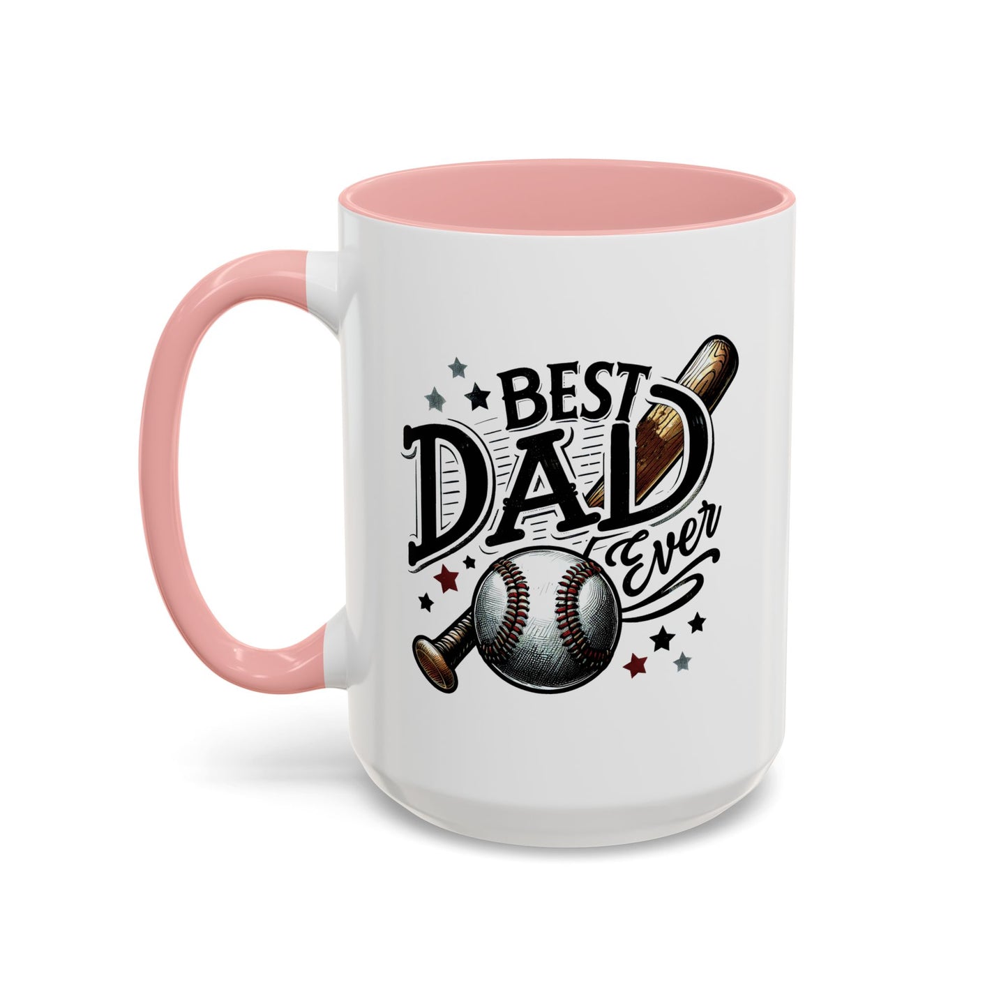 Father's Day Mug - Best Dad Ever Baseball