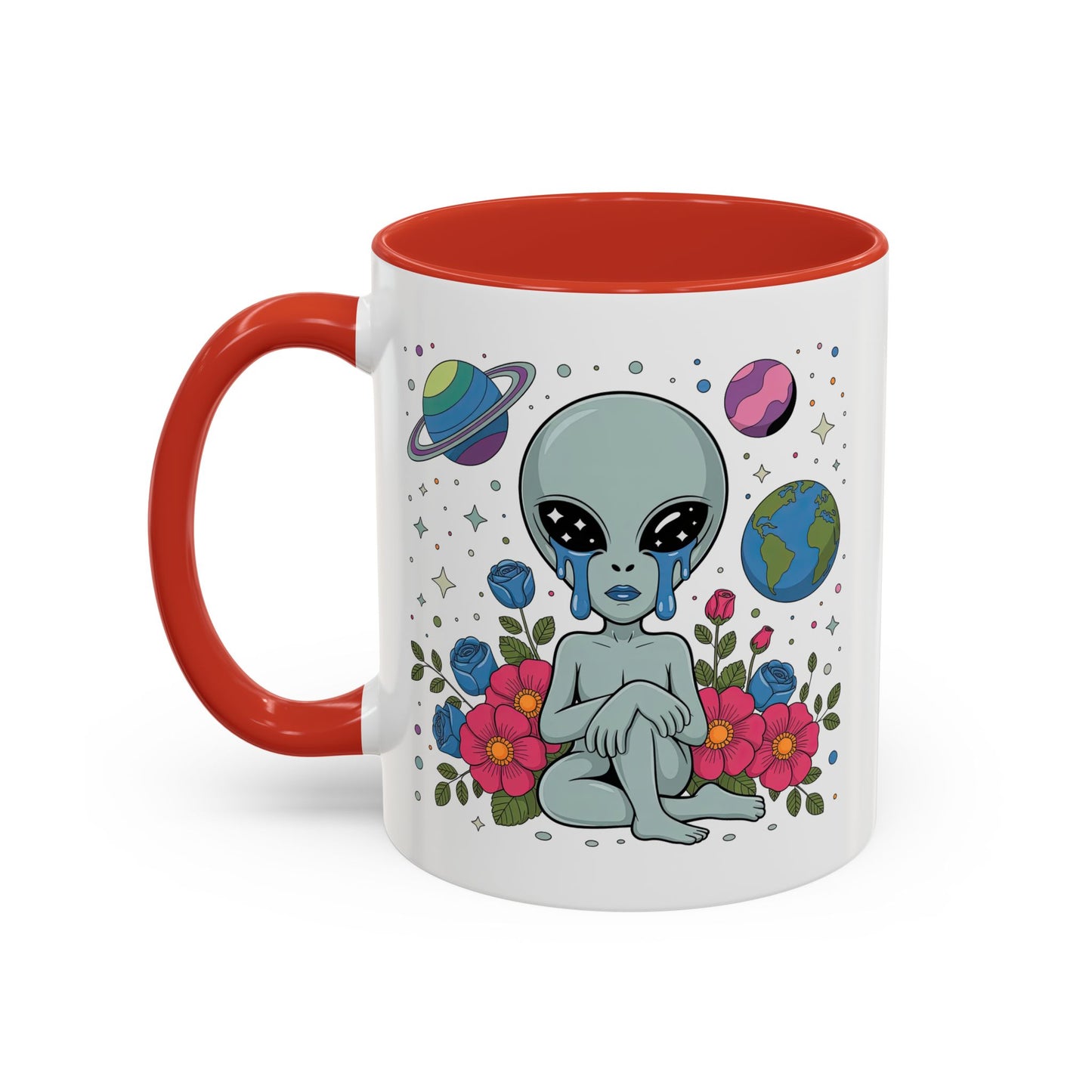 Alien Mug - Crying Alien