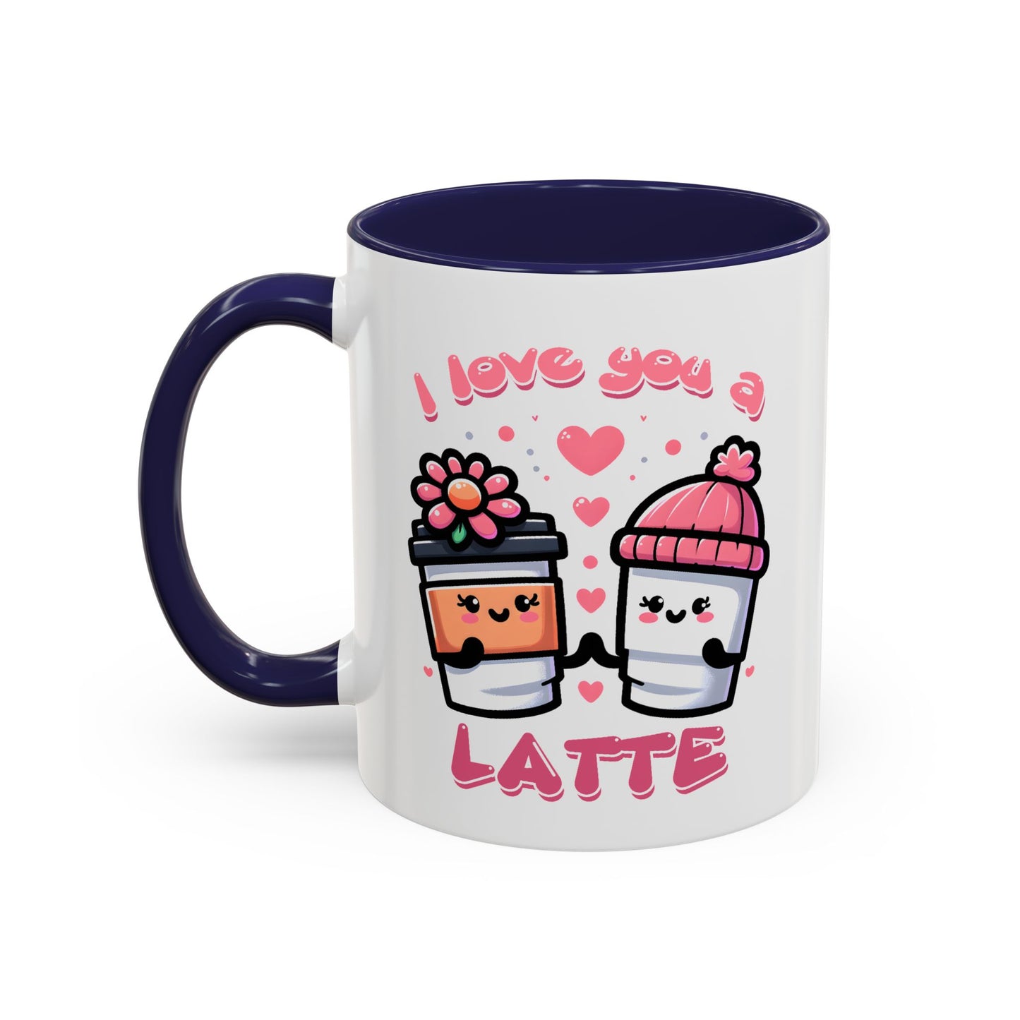 Valentine's Day Mug - I Love You A Latte Cute