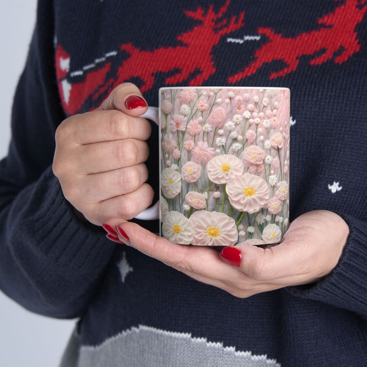 Artistic Mug - Felted Sheep