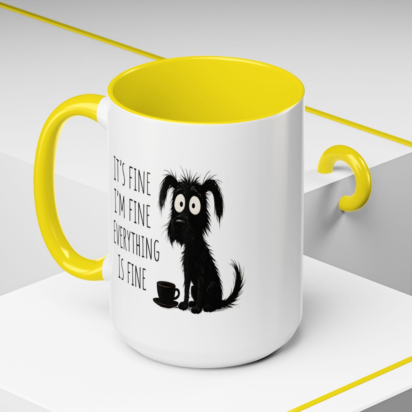 Animal Mug - It's Fine, I'm Fine