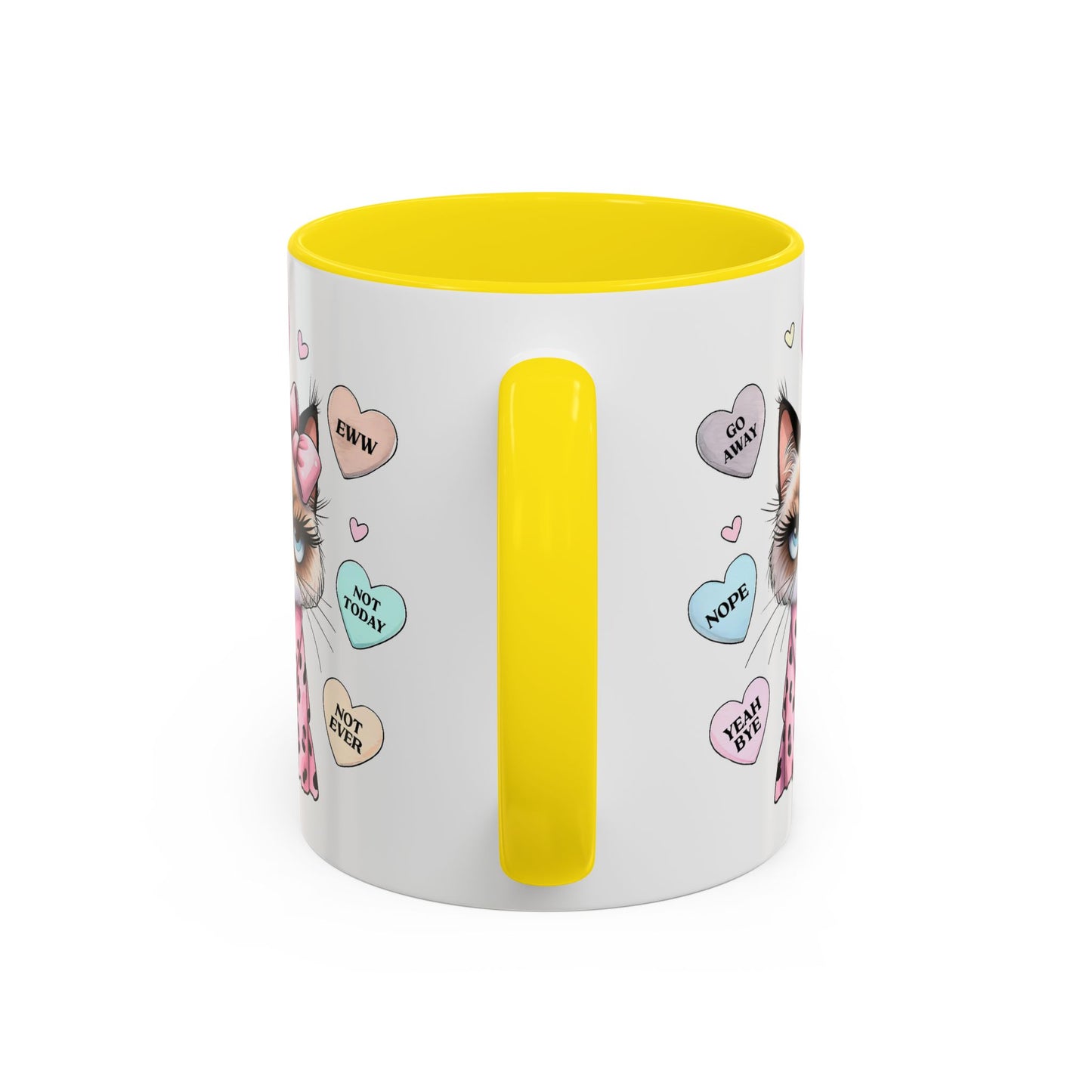 Animal Mug - Conversation Hearts
