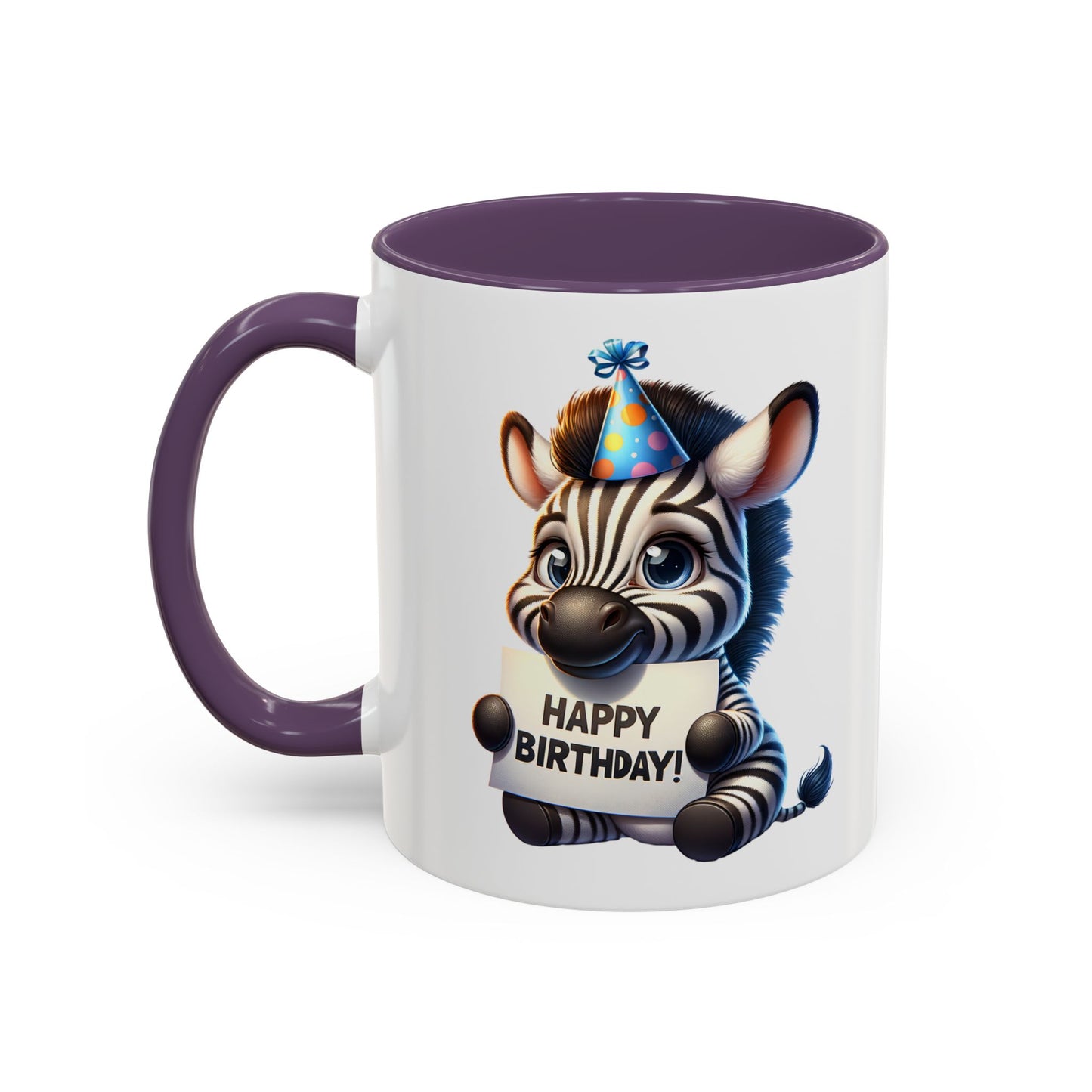 Birthday Mug - Zebra Clipart
