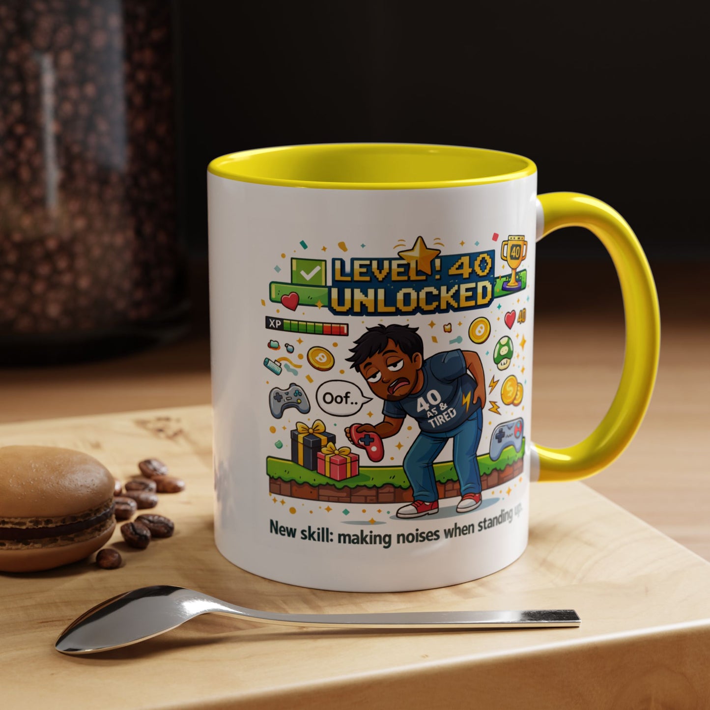 Birthday Mug - Level 40 Unlocked