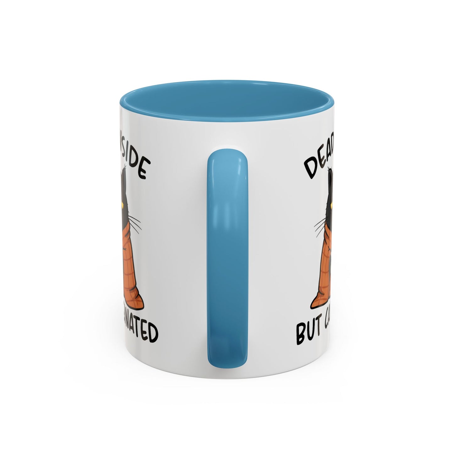 Animal Mug - Dead Inside But Caffeinated