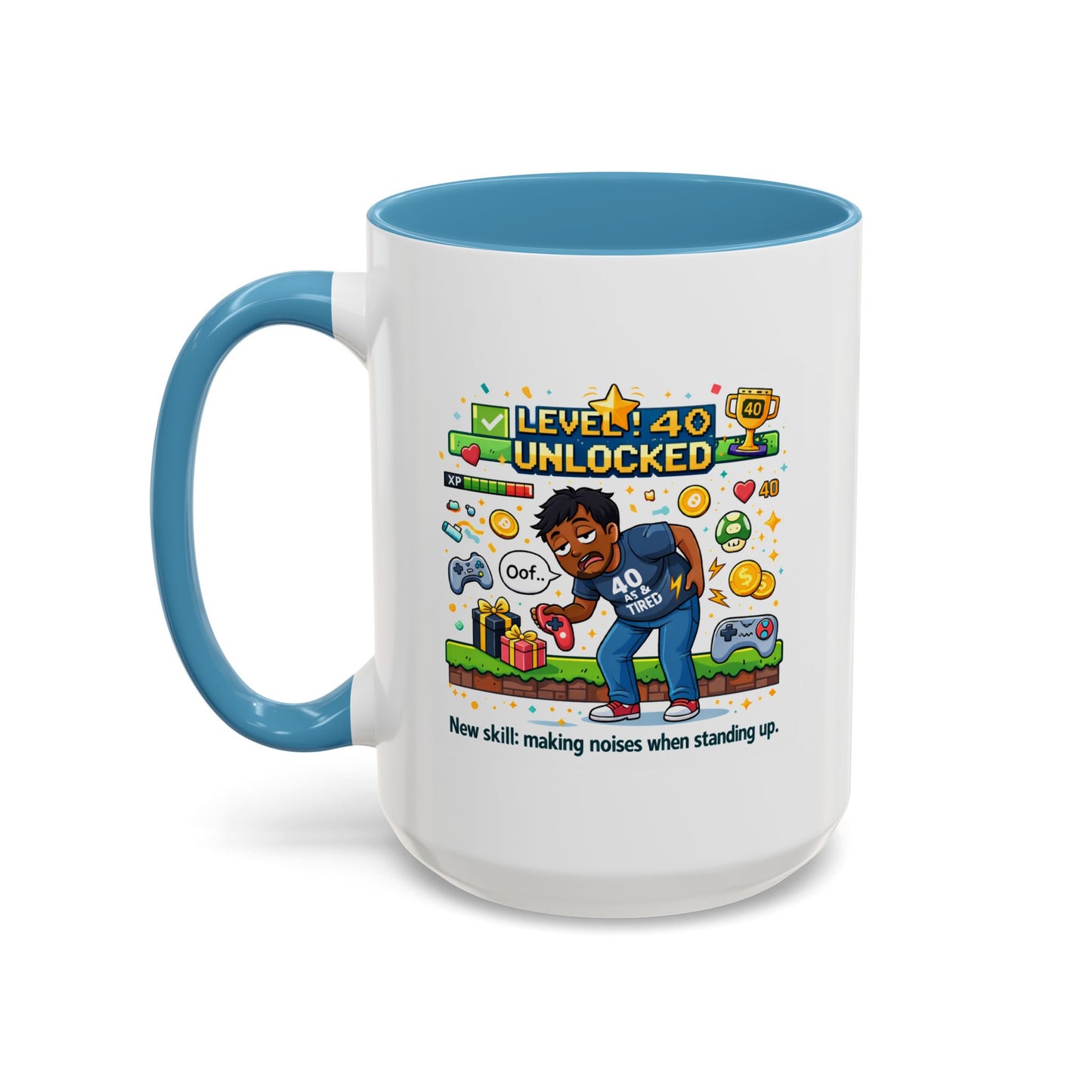 Birthday Mug - Level 40 Unlocked