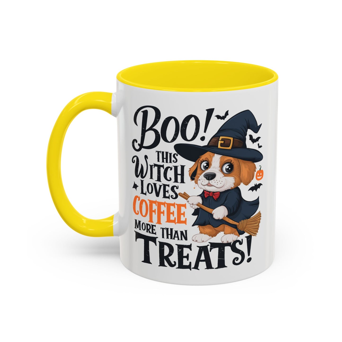 Halloween Mug - Puppy Witch
