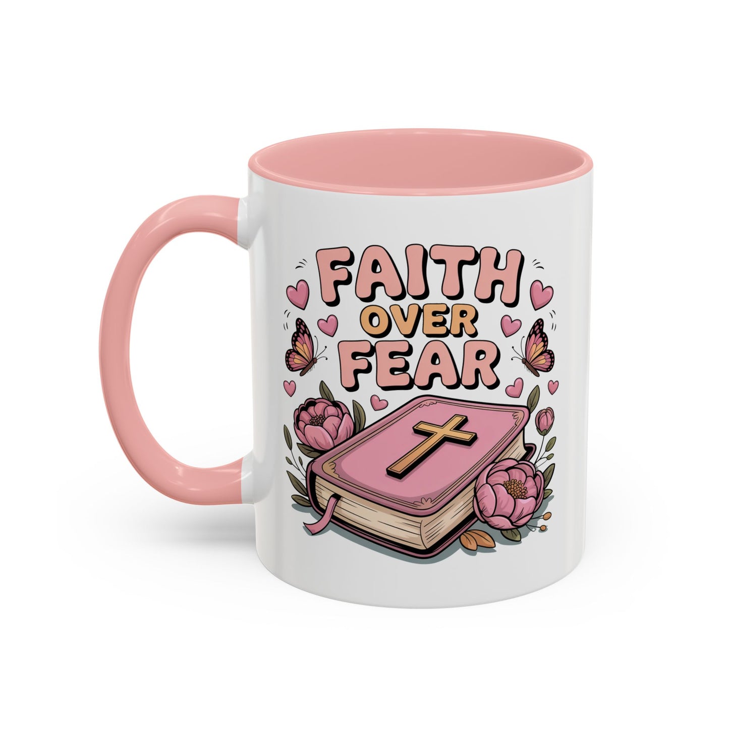 Religious Mug - Faith Over Fear
