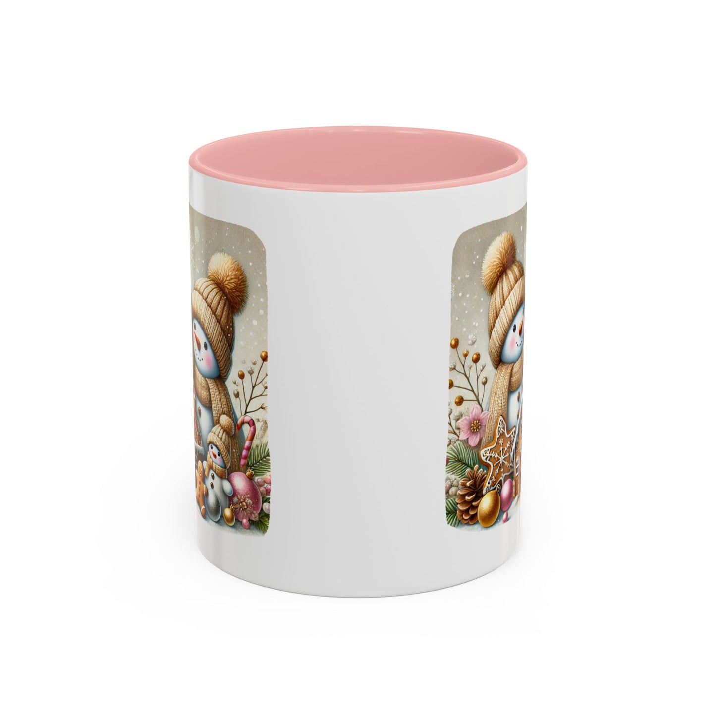 Christmas Mug - Gingerbread Snowman Family 2