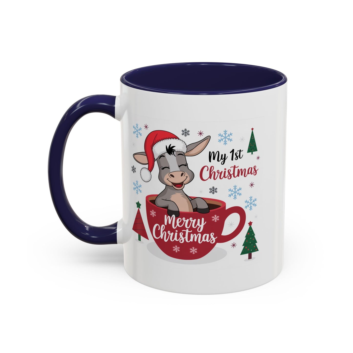 Christmas Mug - My First Christmas Donkey Cup