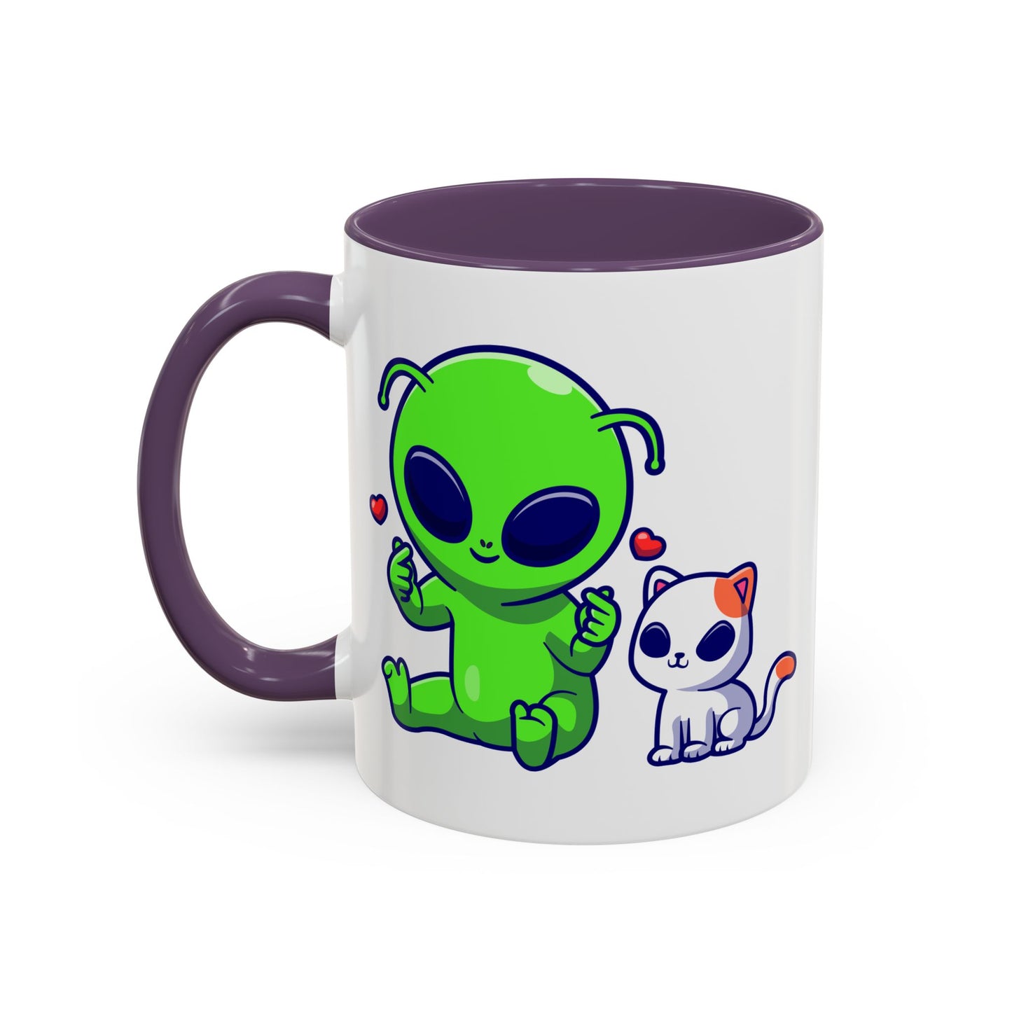 Alien Mug - Cute Alien Cat