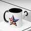 4th of July Mug - American Flag Star 3