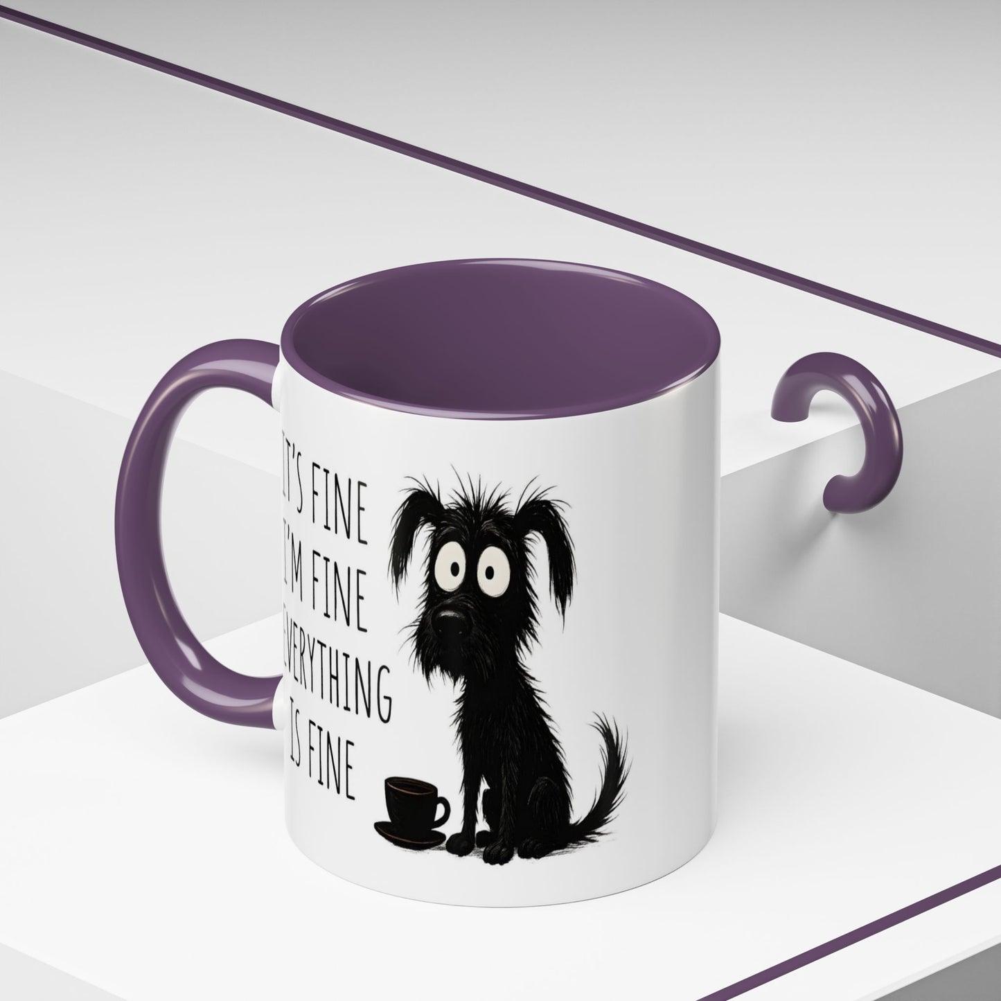 Animal Mug - It's Fine, I'm Fine