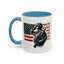 4th of July Mug - Soldier American Flag
