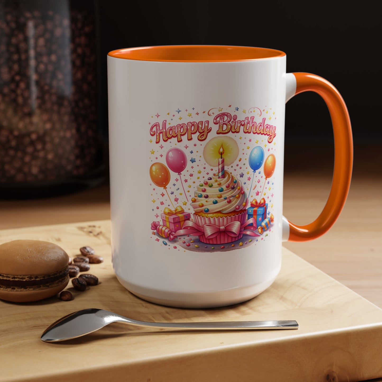 Birthday Mug - Cupcake Candle