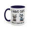 Humor Mug - I Have Cats None of Them Love Me