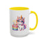 Birthday Mug - Unicorn Candles