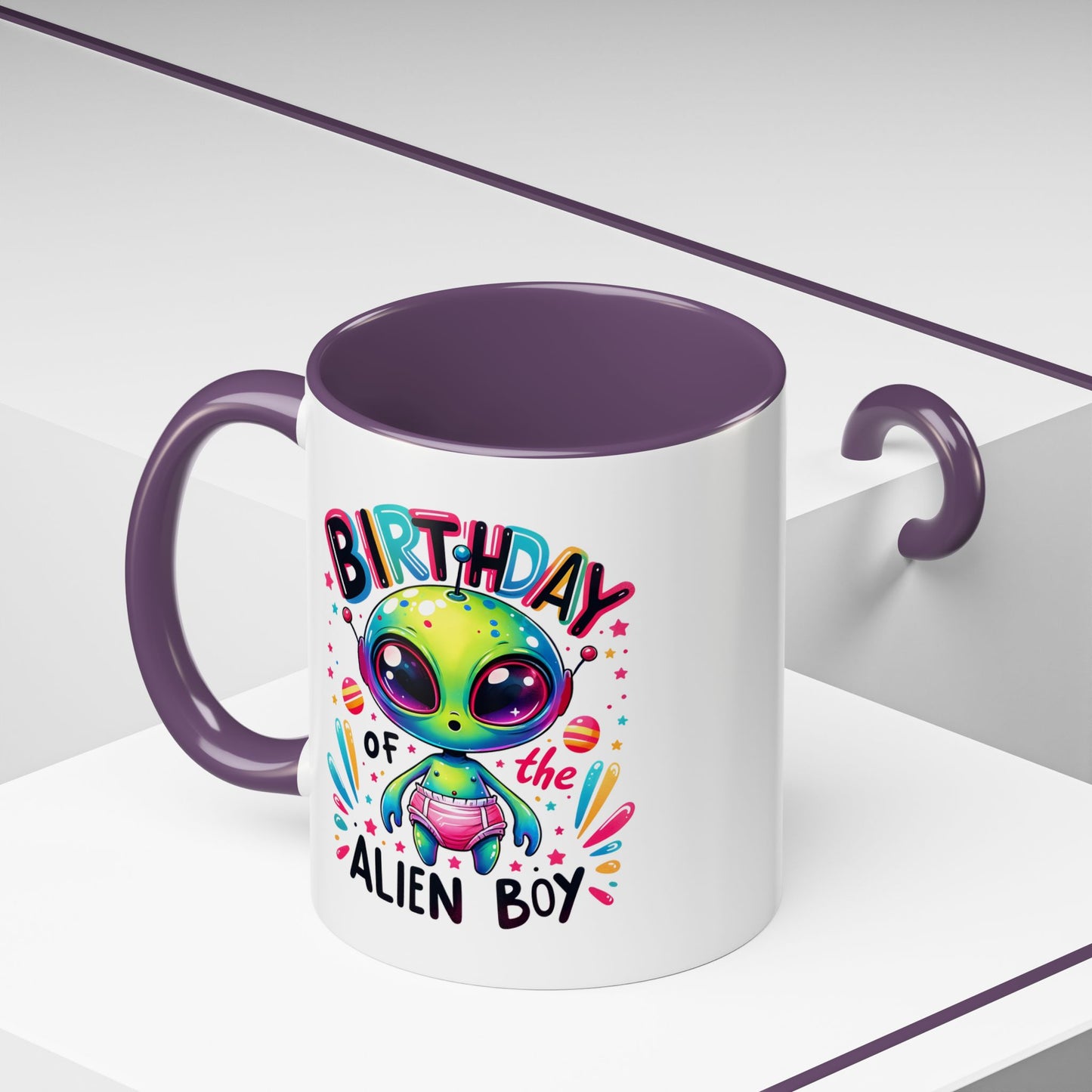 Alien Mug - Birthday Alien Boy